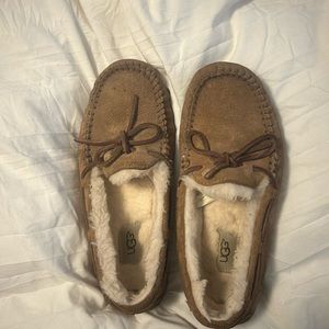 UGG chestnut slippers